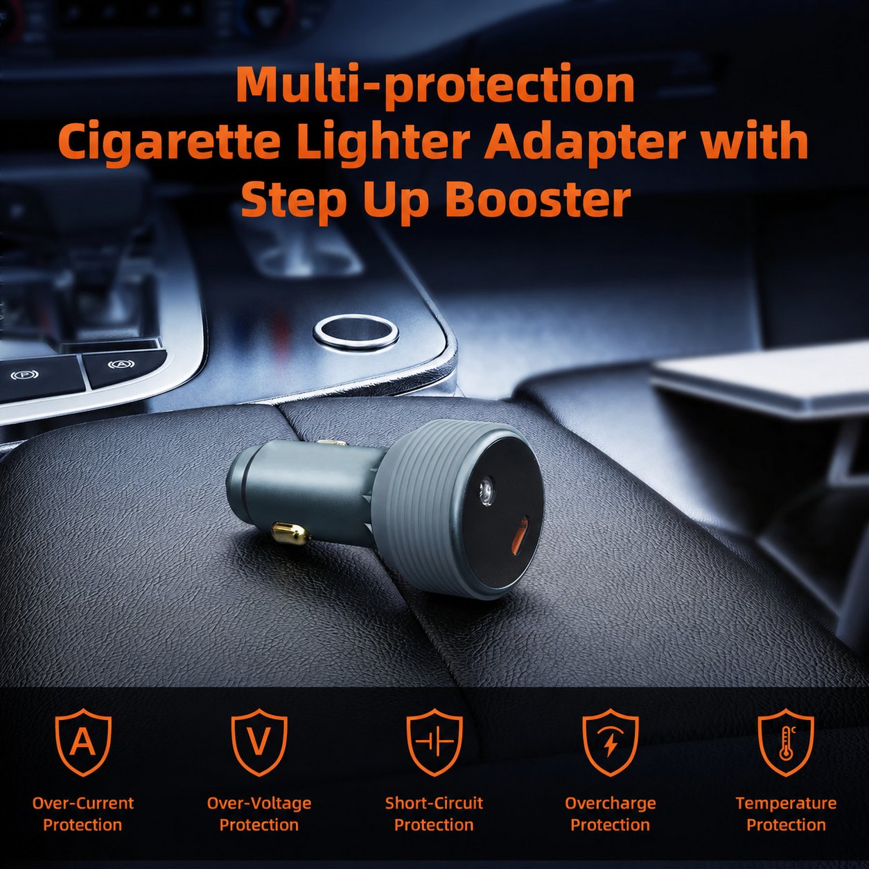 Starlink Mini 2 in 1 Car Adapter multi-protection - overcurrent, overvoltage, short circuit, overcharge and temperature protection