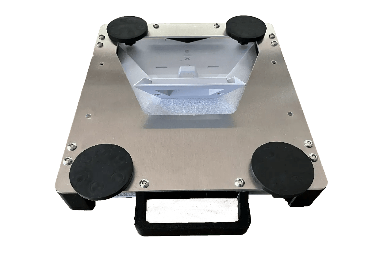 Starlink Mini Green mount with AirTag holder - portable satellite mount