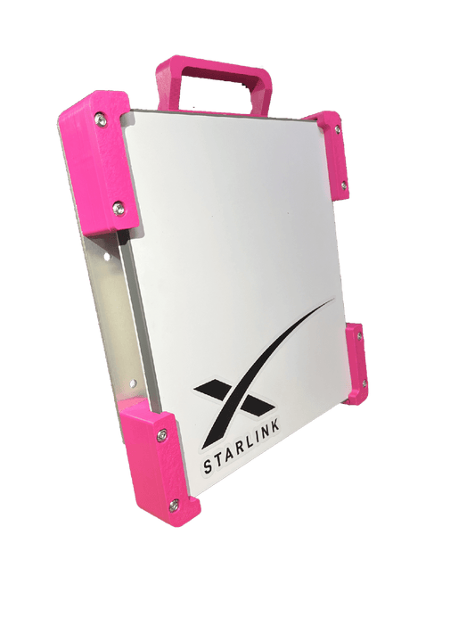 Starlink Mini Mounting Kit (Pink) - Dishy Mini Mounts - Australia