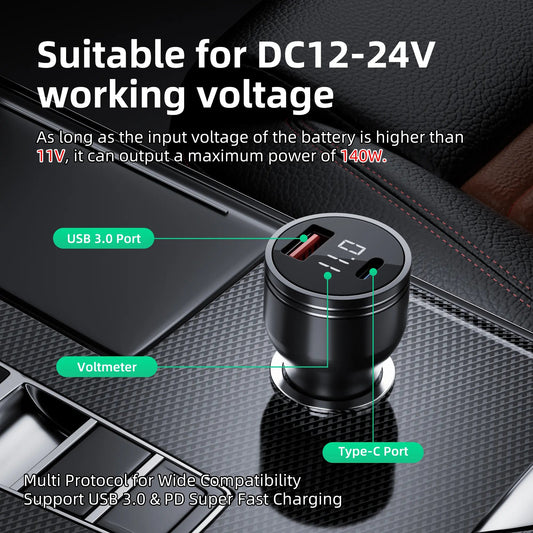 Starlink Mini - PD 140W Car Adapter - Dishy Mini Mounts - Australia