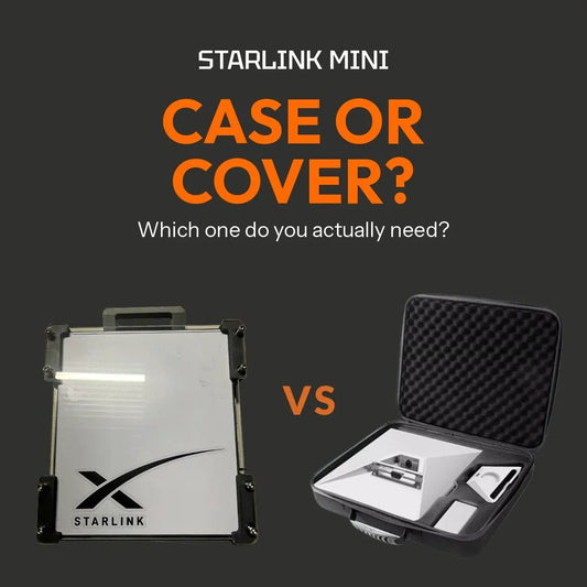 Starlink Mini Case vs Protective Cover: Which Do You Actually Need? - Dishy Mini Mounts - Australia