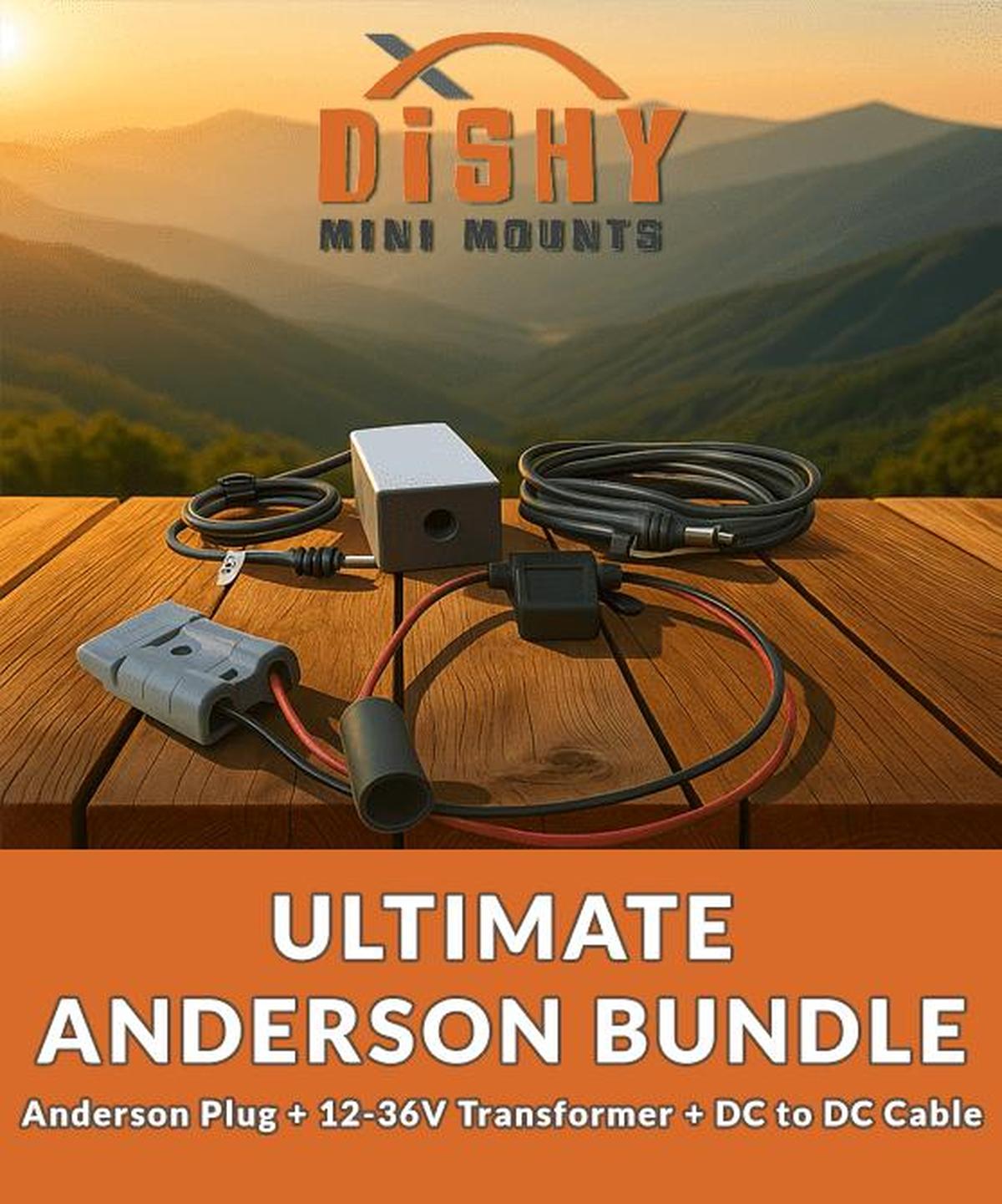 Anderson Cable Ultimate Bundle - Dishy Mini Mounts - Australia
