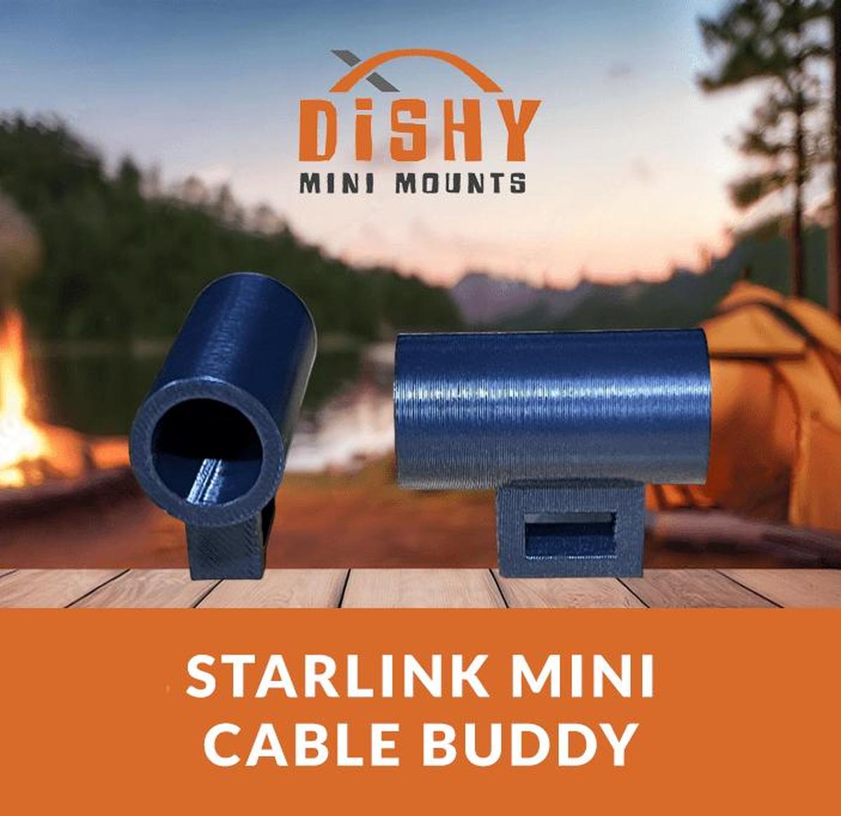 Cable Buddy - Pair (2) - Dishy Mini Mounts - Australia