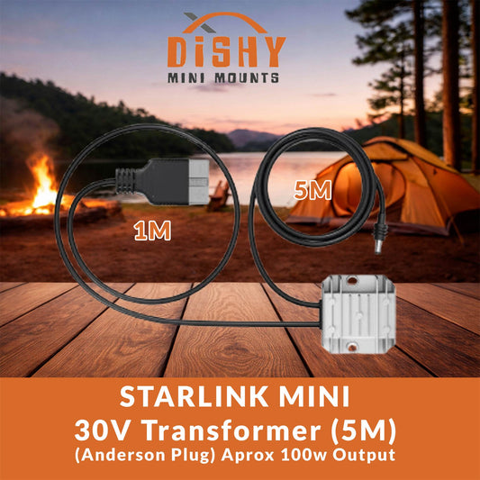Starlink Mini 12V to 30V Step-Up Converter - Anderson Plug (5M Cable)
