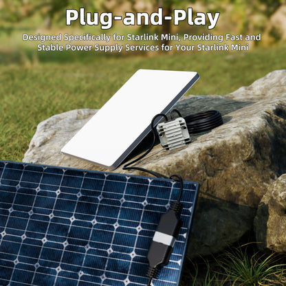 Starlink Mini 12 Volt to 30 Volt Power Supply - Anderson Plug - Dishy Mini Mounts - Australia