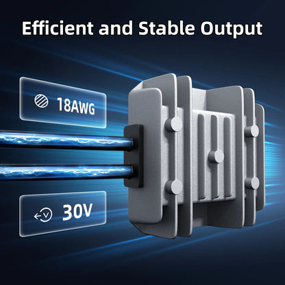 Starlink Mini 12V to 30V Power Supply with 12v socket Plug - Dishy Mini Mounts - Australia