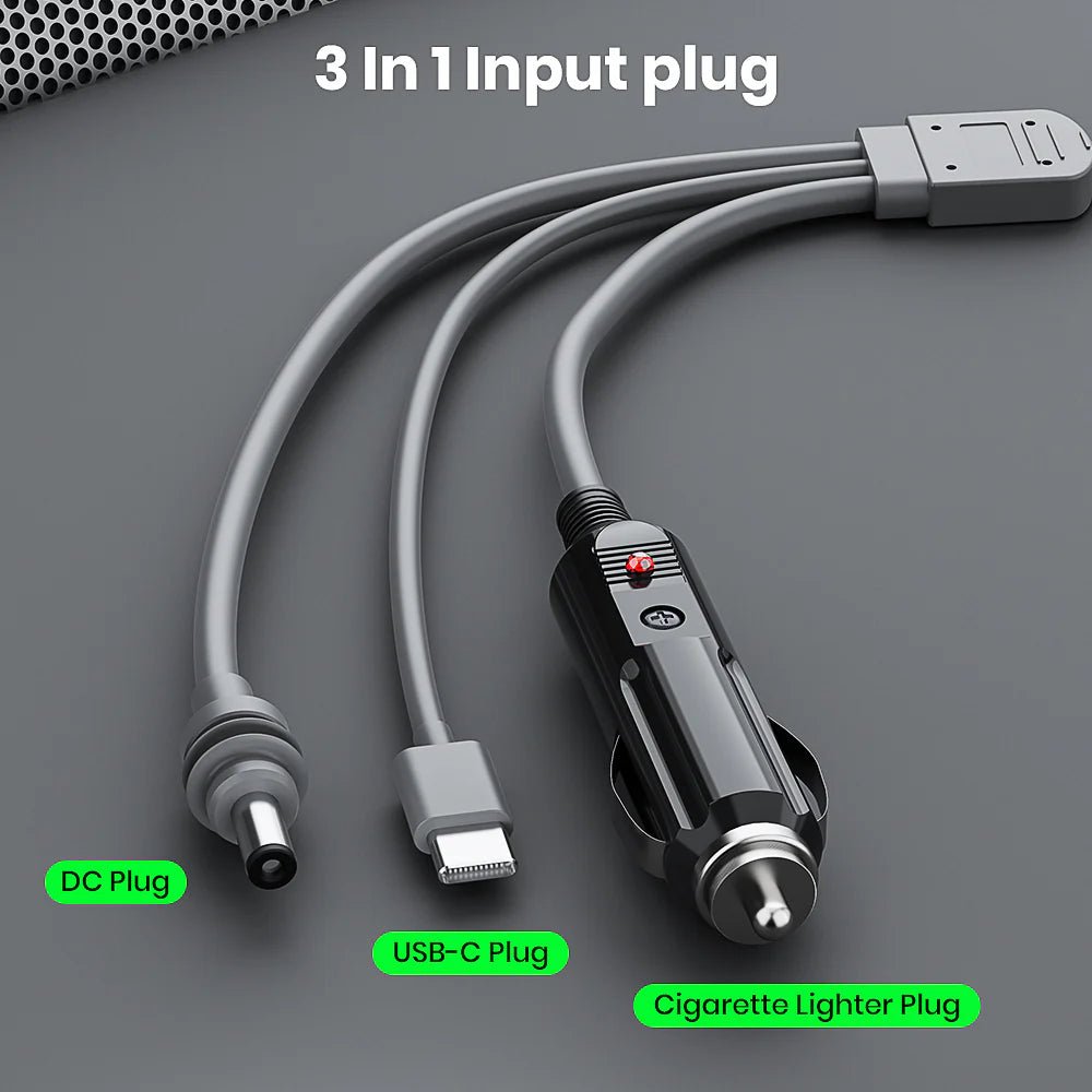 Starlink Mini 3 - in - 1 DC Power Cable (3M) - Dishy Mini Mounts - Australia