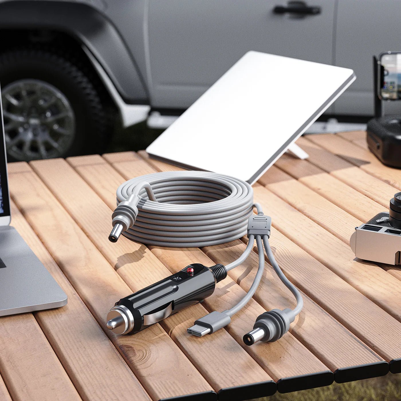 Starlink Mini 3 - in - 1 DC Power Cable (3M) - Dishy Mini Mounts - Australia