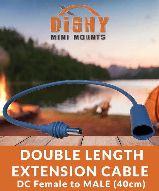 Starlink Mini - 40cm DC Extension Cable - Dishy Mini Mounts - Australia