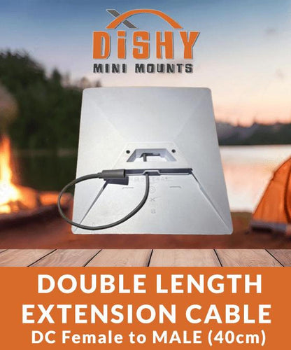 Starlink Mini - 40cm DC Extension Cable - Dishy Mini Mounts - Australia