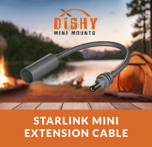 Starlink Mini - DC Extension Cable - Dishy Mini Mounts - Australia