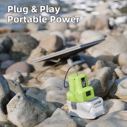 Starlink Mini DC Power Cable with Ryobi 18V Battery Adapter - Dishy Mini Mounts - Australia