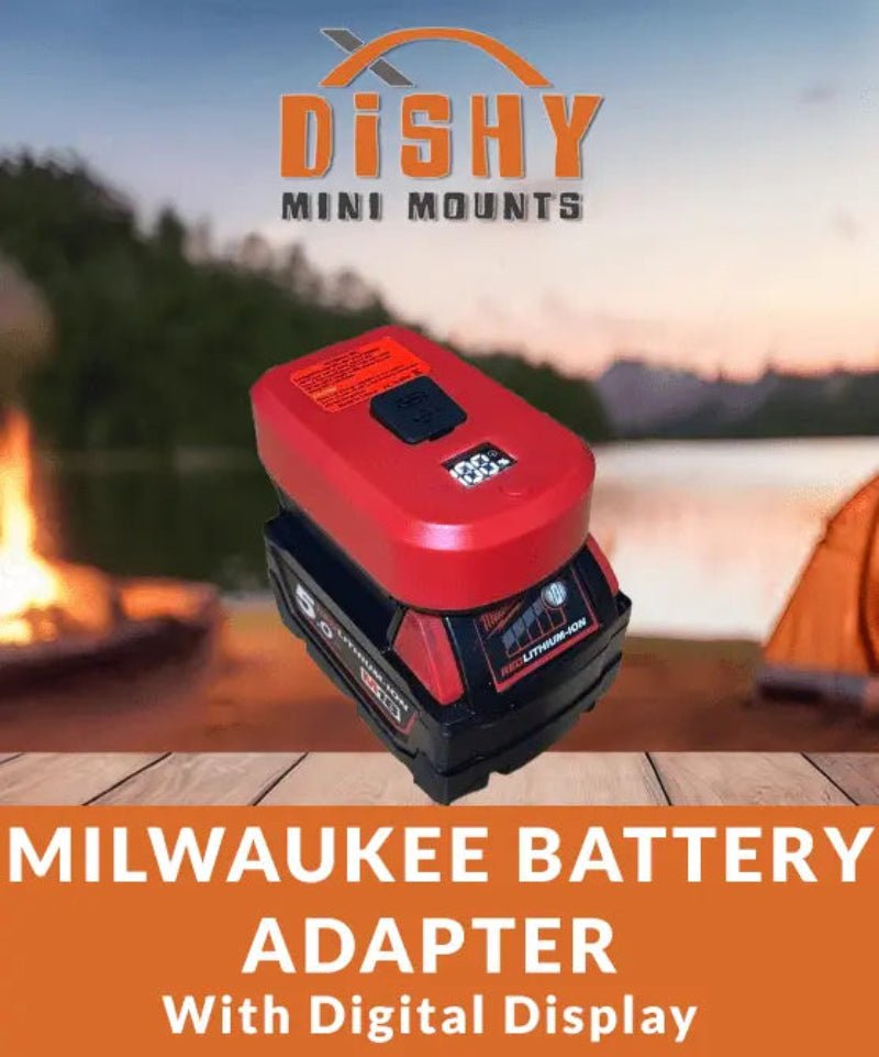 Starlink Mini – Milwaukee Adapter - Dishy Mini Mounts - Australia