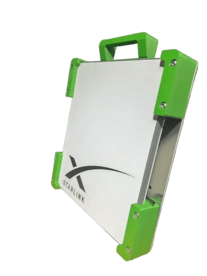 Starlink Mini magnetic roof mount Green - quick setup no tools required