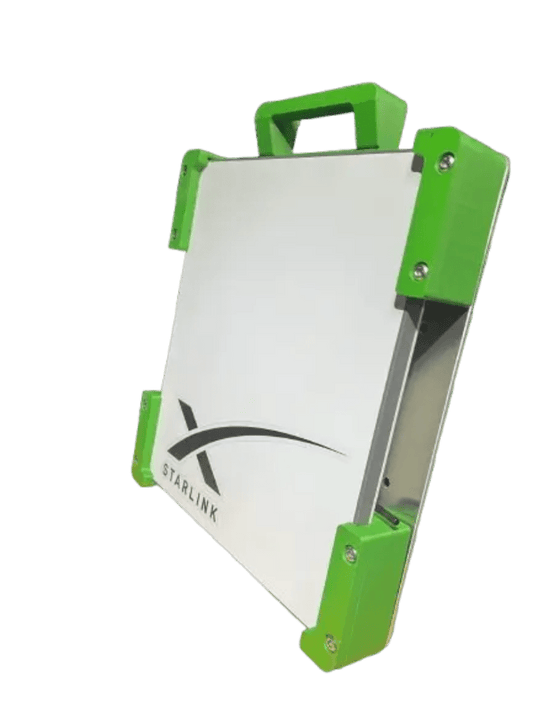 Starlink Mini magnetic roof mount Green - quick setup no tools required