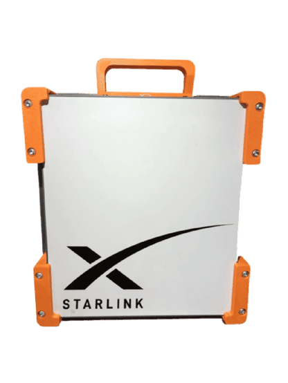 Starlink Mini magnetic roof mount Orange - quick setup no tools required