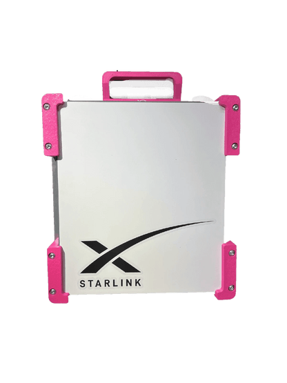 Starlink Mini magnetic mount Pink - Australian Made 72kg hold force