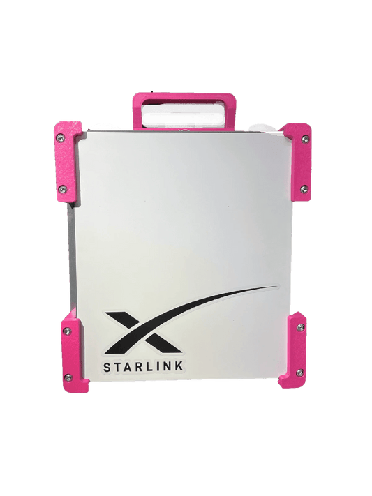 Starlink Mini magnetic mount Pink - Australian Made 72kg hold force