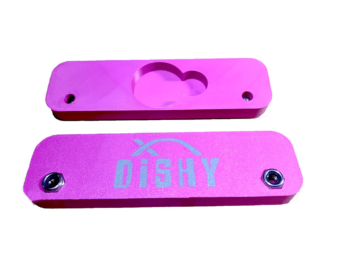 Starlink Mini magnetic roof mount Pink - quick setup no tools required