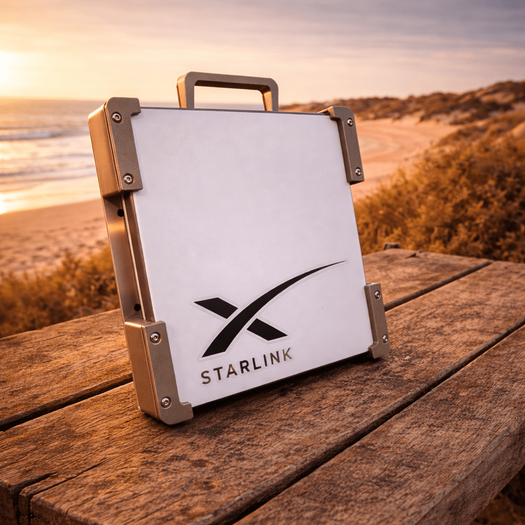 Starlink MIni Mount Kit - (Sand Storm) - Dishy Mini Mounts - Australia