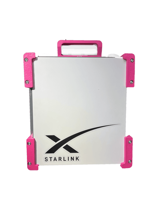 Starlink Mini Mounting Kit (Pink) - Dishy Mini Mounts - Australia